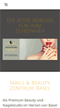 Mobile Screenshot of impressnails.ch